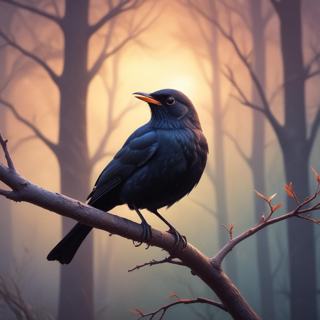 Krafttier Amsel: Dein spiritueller Wegweiser
