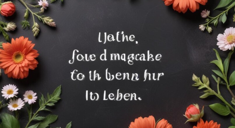 Sprüche zum Nachdenken: Tiefgründige Zitate für Ihr Leben