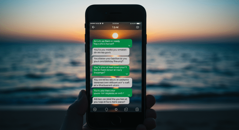 Bittere WhatsApp Sprüche zum Urlaubsende: Emotionen teilen