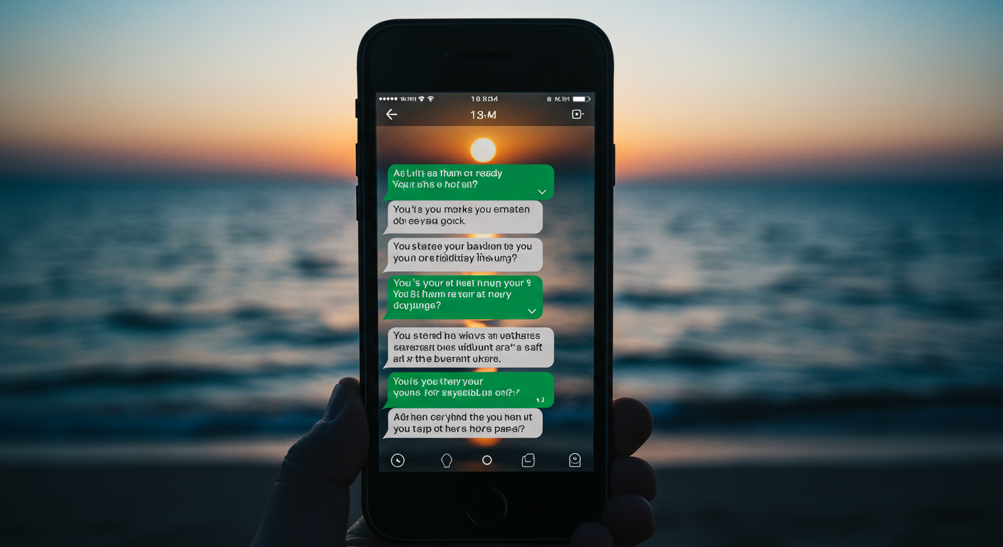Bittere WhatsApp Sprüche zum Urlaubsende: Emotionen teilen