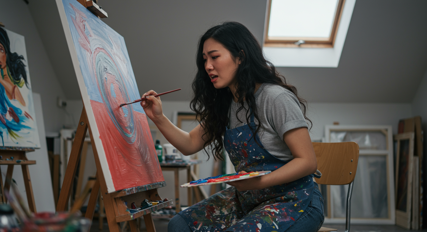 Kunsttherapie bei Depressionen: Ein kreativer Weg zur Heilung