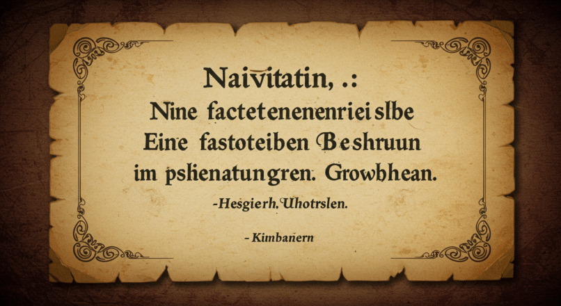 Naivität: Eine facettenreiche Betrachtung im persönlichen Wachstum