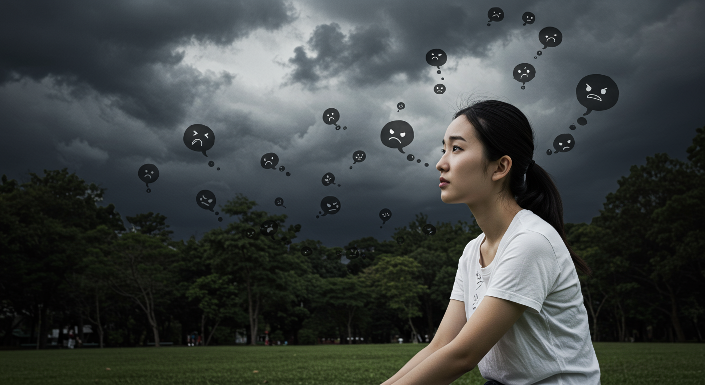 Psychologisches Wissen: Negatives Denken und seine Auswirkungen