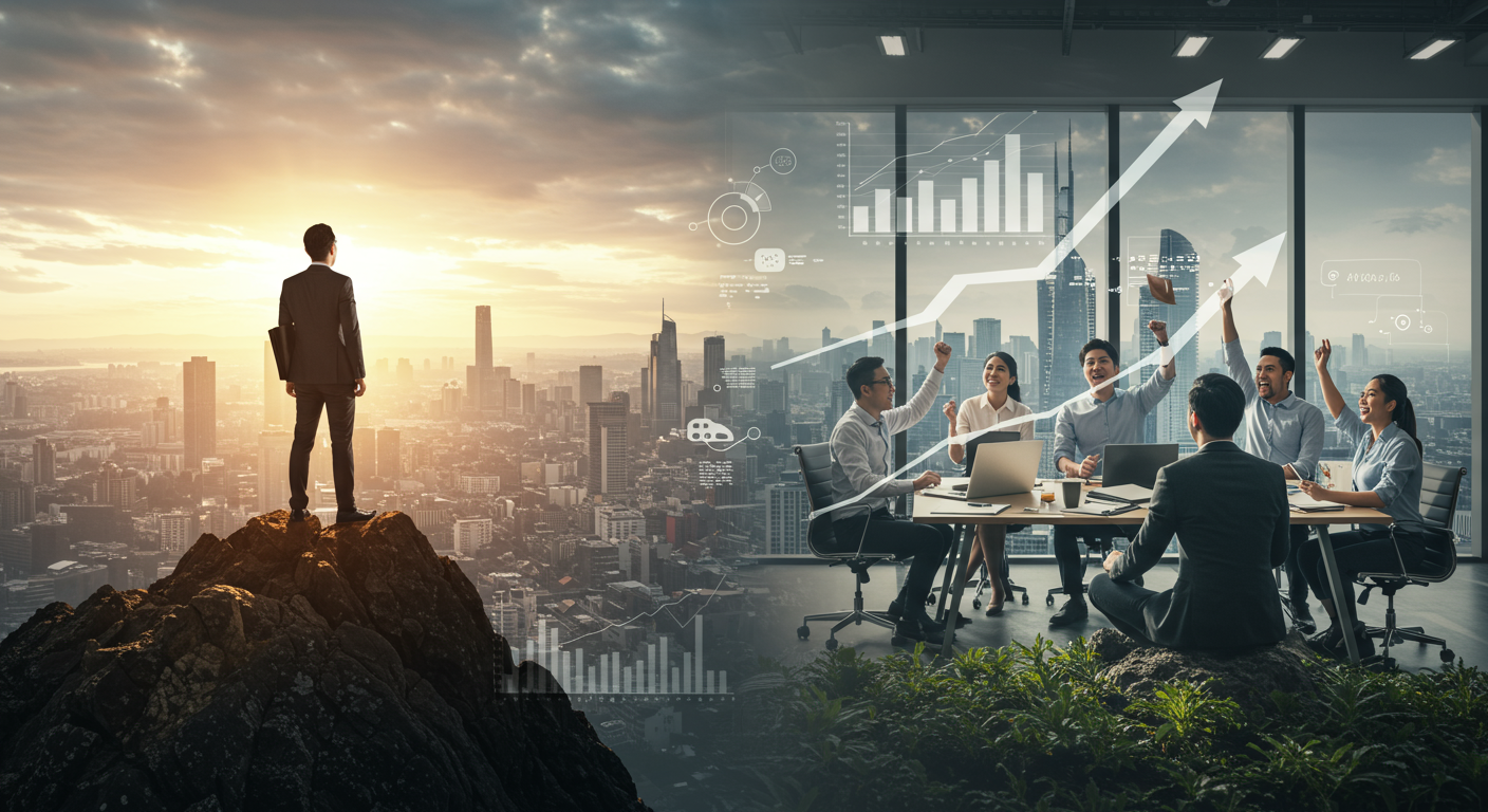 Unternehmensvision: Ihr Kompass zum Erfolg & Wachstum