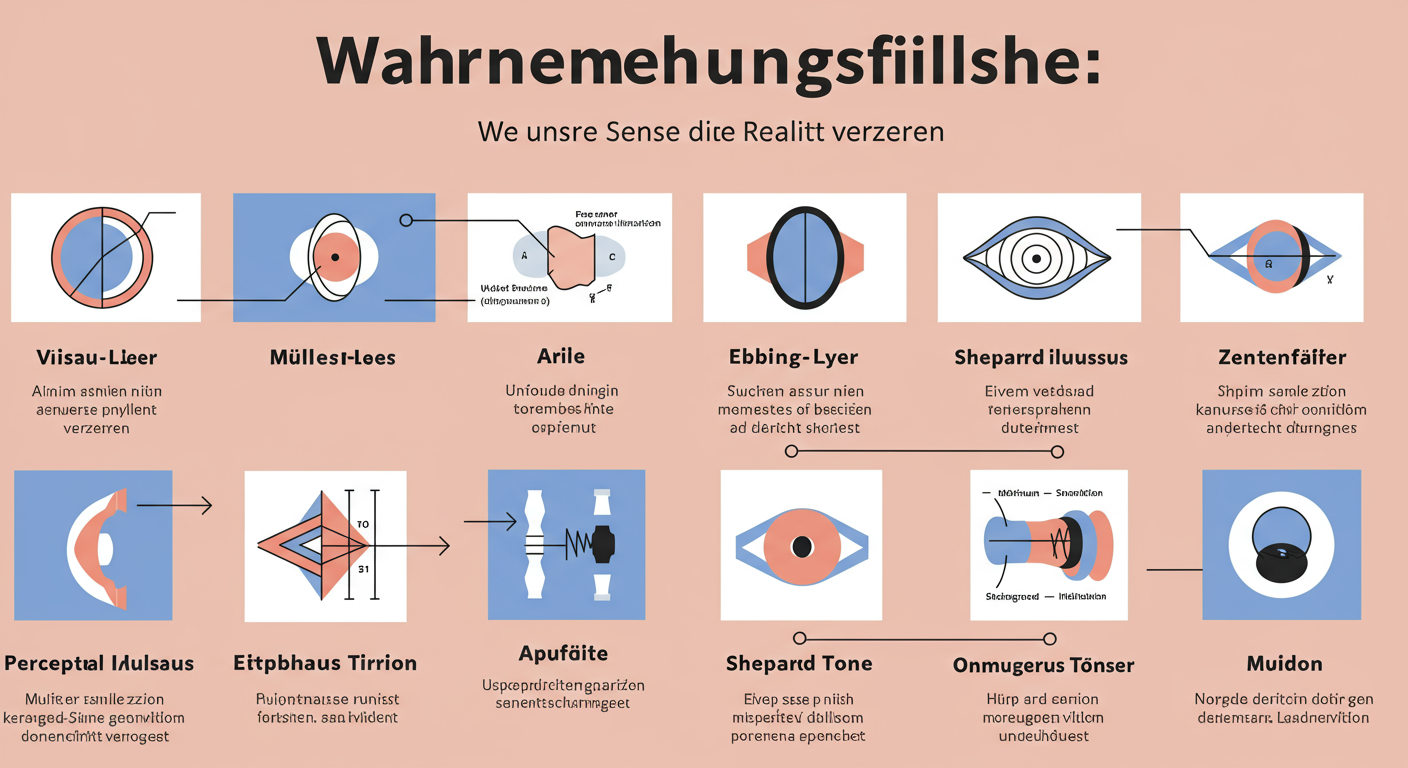 Wahrnehmungsfehler: Wie unsere Sinne die Realität verzerren