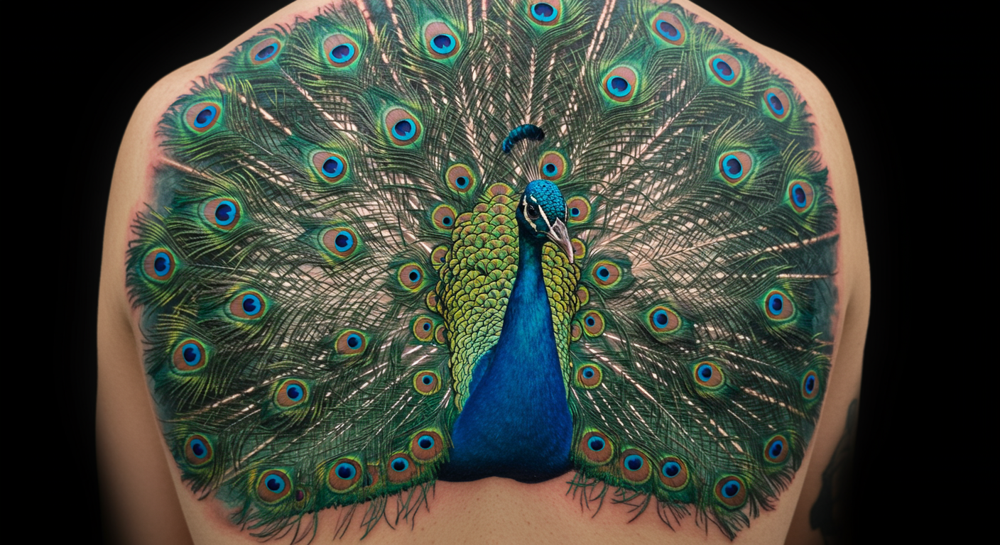 Das Pfau Tattoo: Ein majestätisches Statement auf der Haut