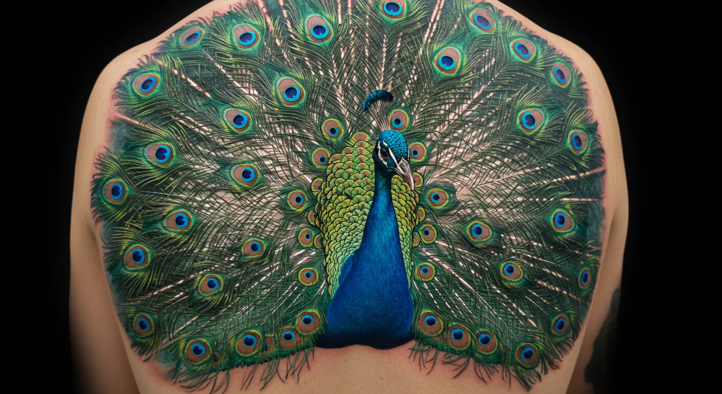 Das Pfau Tattoo: Ein majestätisches Statement auf der Haut