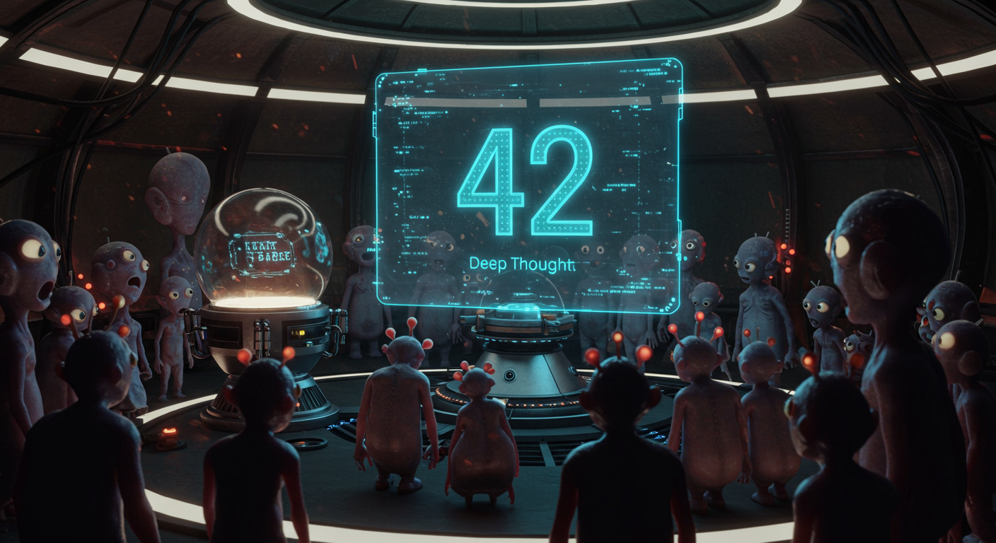 Die 42: Warum Douglas Adams' Antwort mehr als nur eine Zahl ist
