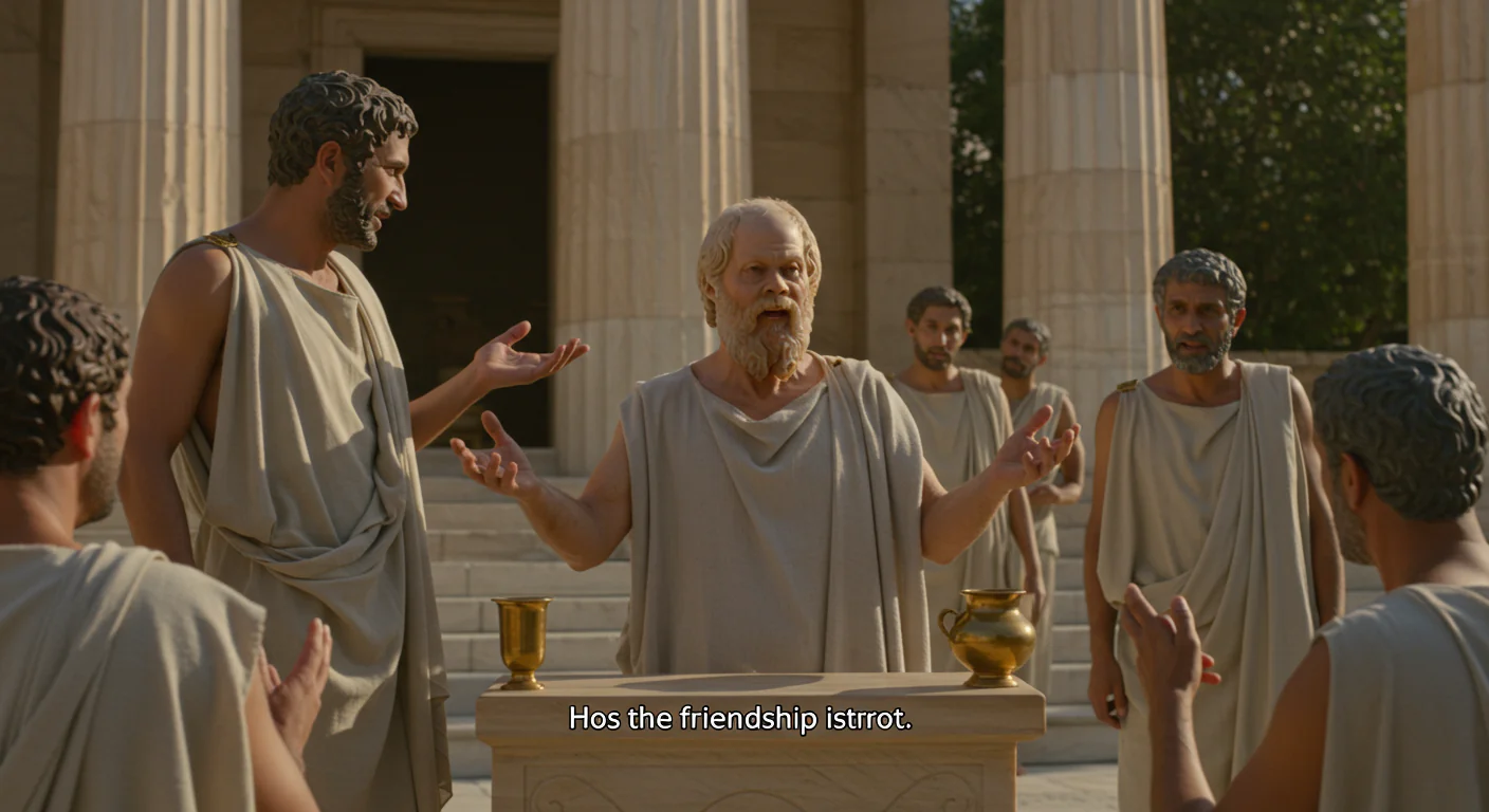 Entdecken Sie Aristoteles' Geheimnis wahrer Freundschaft