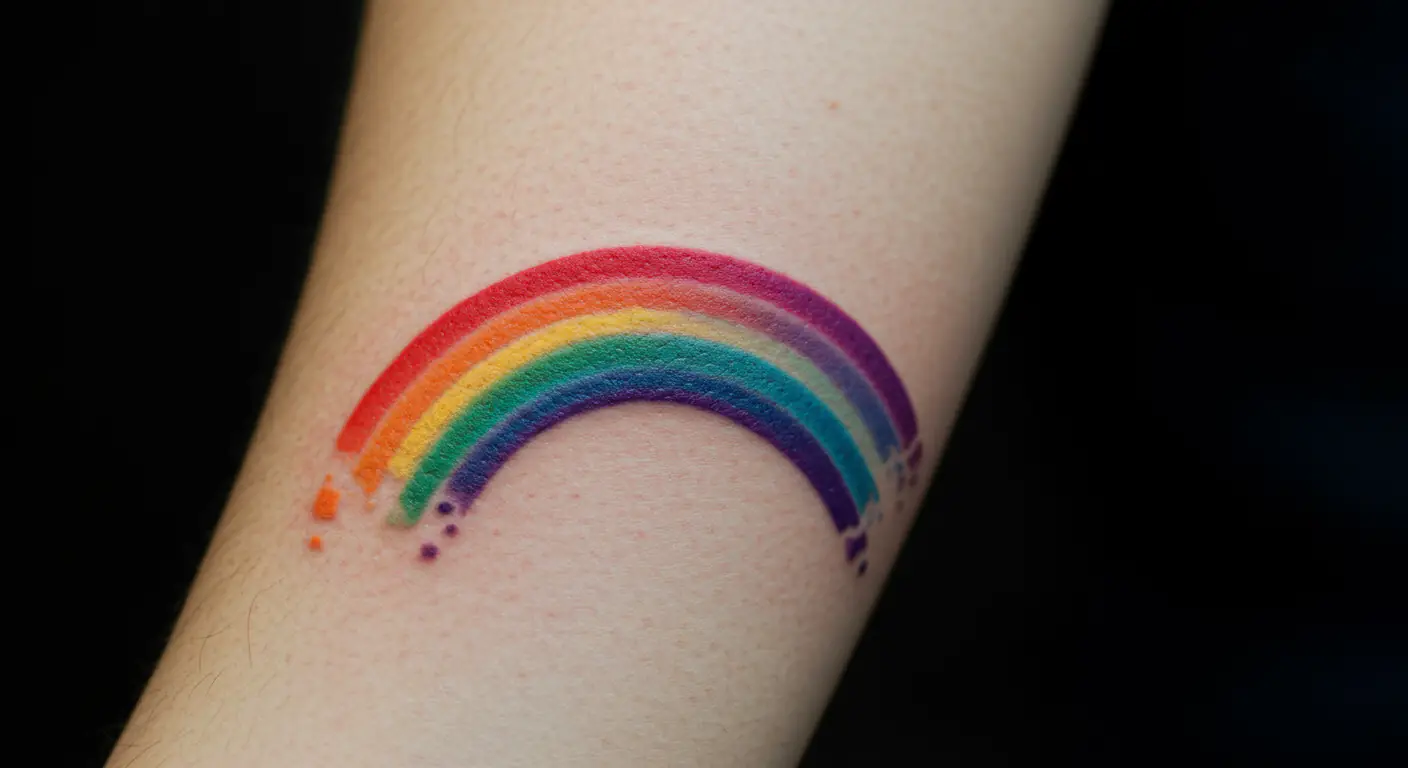 Regenbogen-Tattoo: Mehr als nur Farben auf der Haut