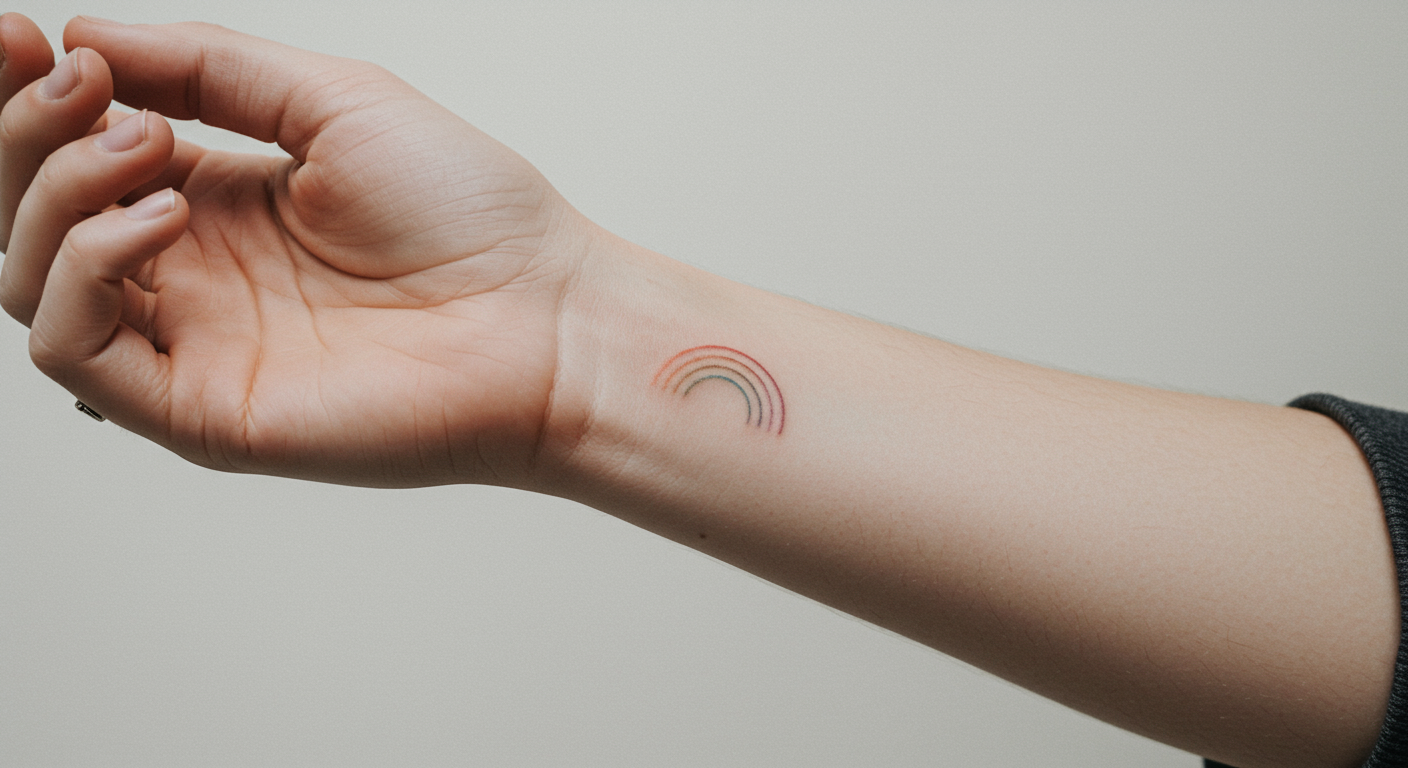 Regenbogen-Tattoo: Mehr als nur Farben auf der Haut