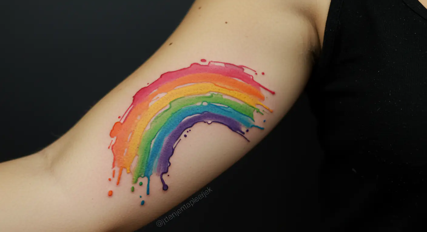 Regenbogen-Tattoo: Mehr als nur Farben auf der Haut