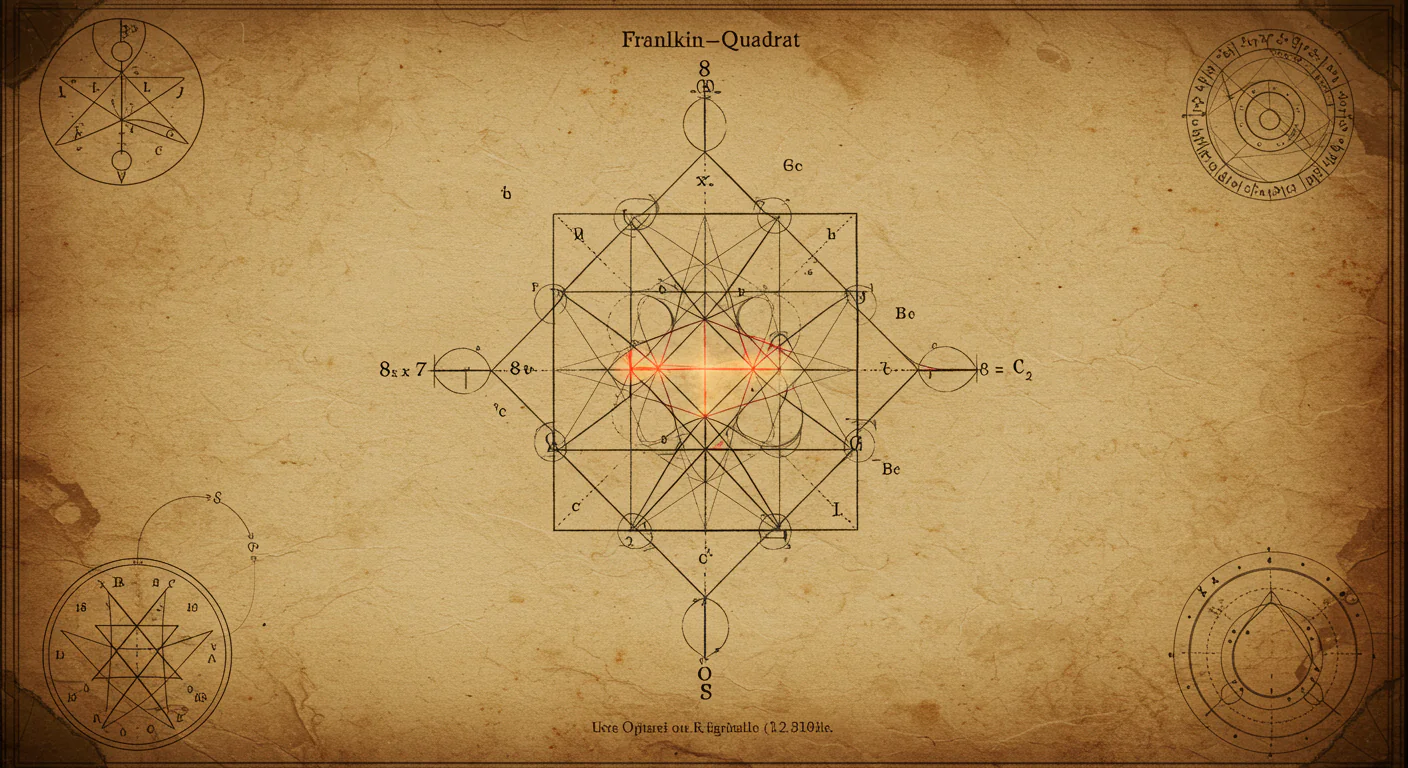 geheimzeichen der freimaurer franklin quadrat seine mystik 68ca1adb0ff8d