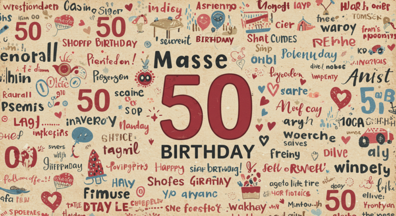 50. Geburtstag: Weisheit in Worten – Sprüche für einen neuen Lebensabschnitt