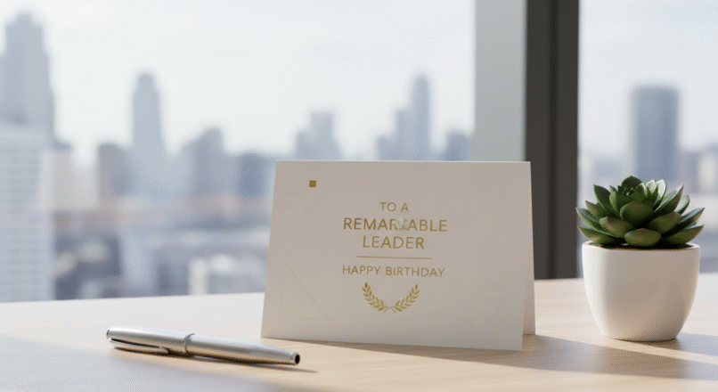 Geburtstagssprüche für den Chef: 150+ respektvolle Wünsche