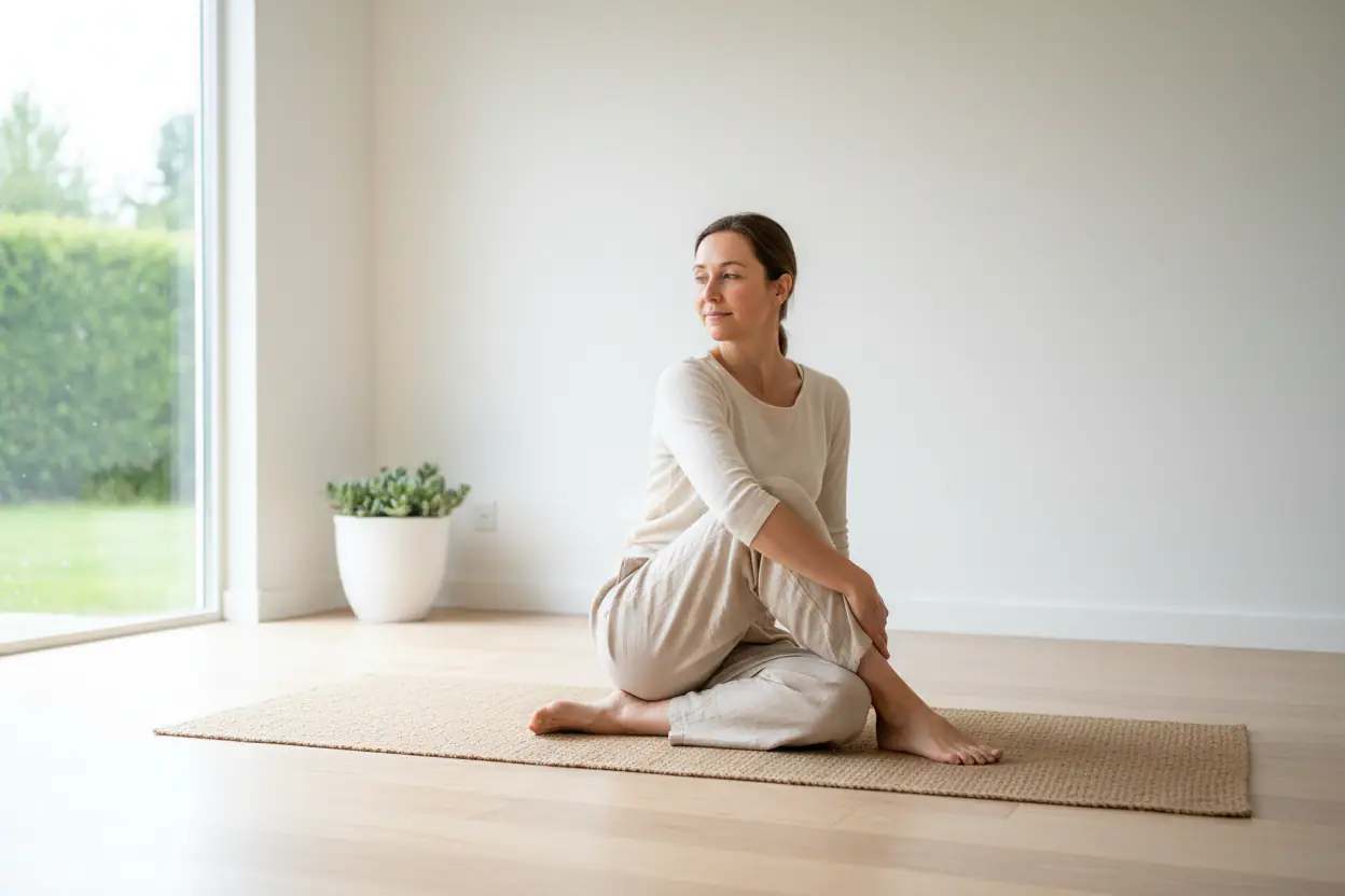 der drehsitz die beste yoga uebung fuer ihren ruecken 1