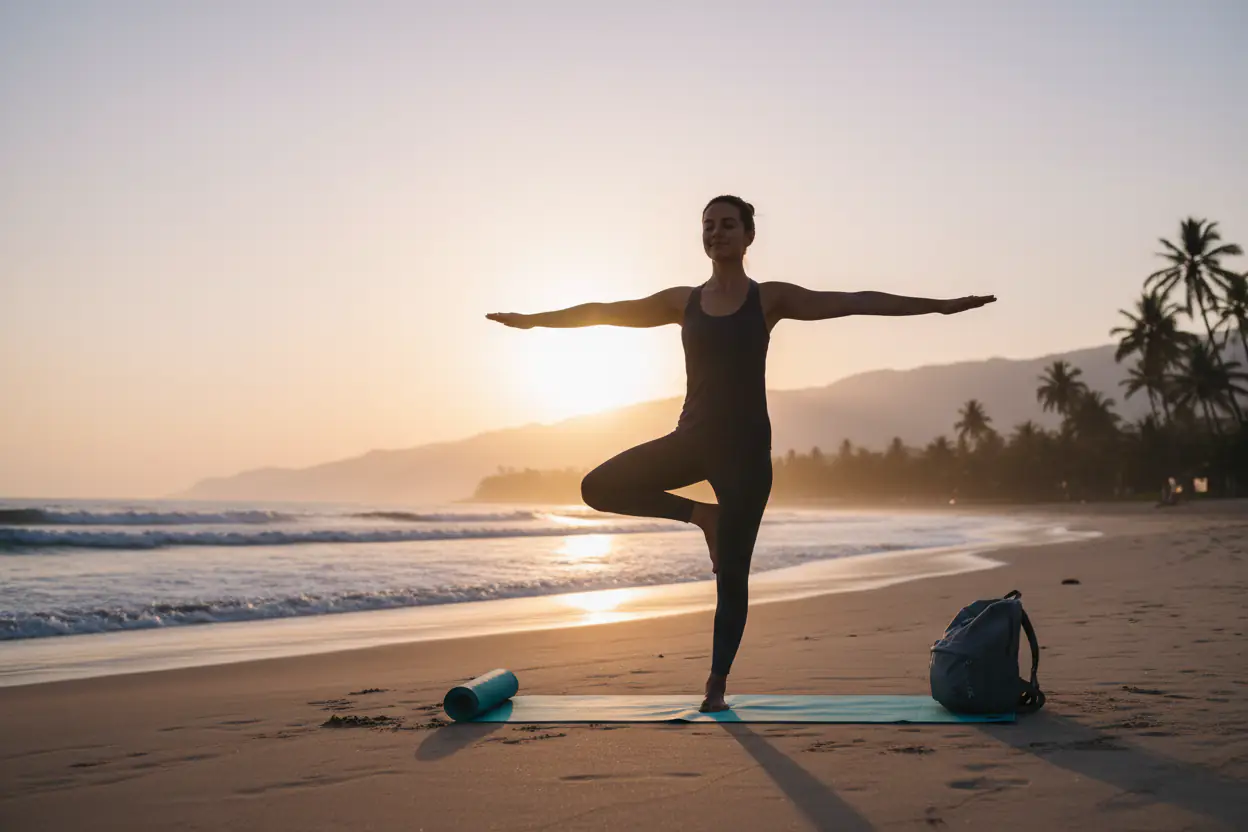 die perfekte reise yogamatte dein begleiter fuer achtsamkeit unterwegs 1