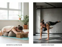 Die Taube im Yoga: Anleitung für tiefe Hüftöffnung