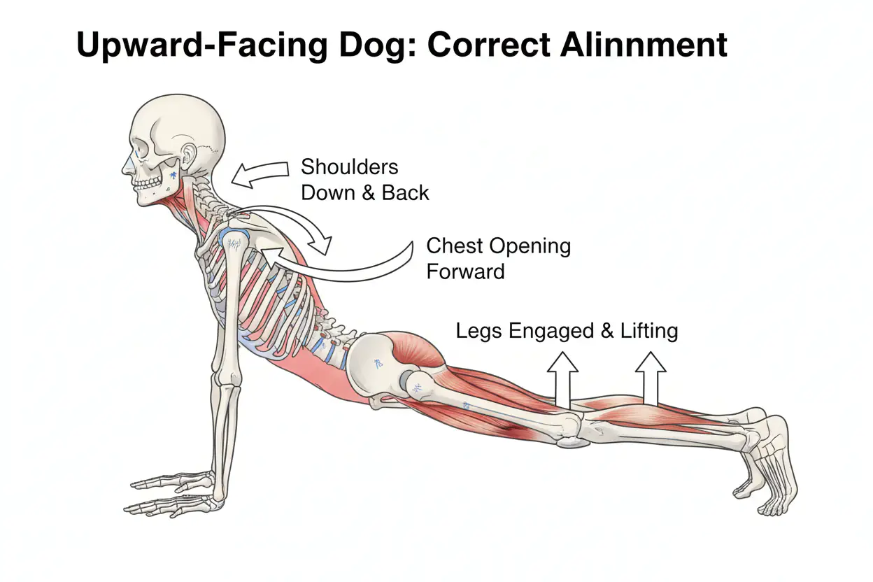 heraufschauender hund die perfekte anleitung fuer urdhva mukha svanasana 2