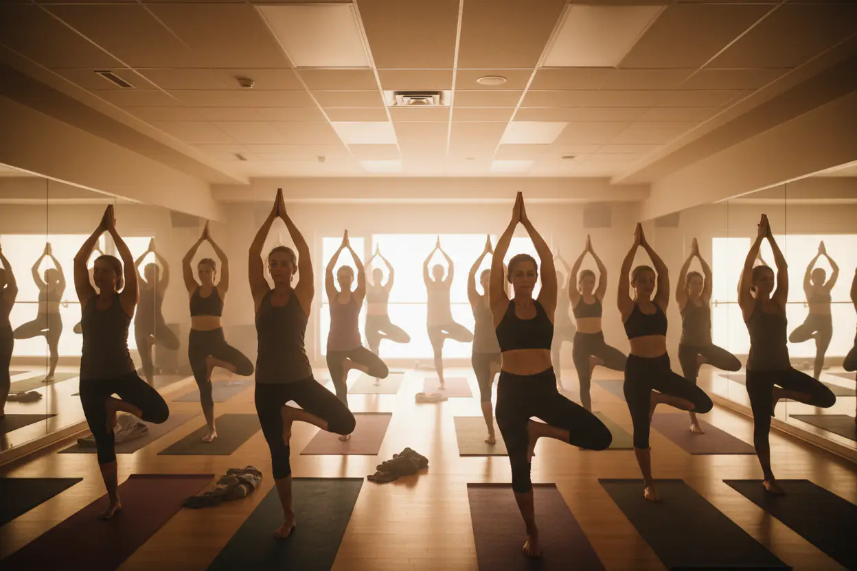 hot yoga eine transformative reise fuer koerper und geist in der hitze 1