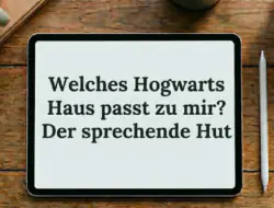 Welches Hogwarts Haus passt zu mir? Der sprechende Hut