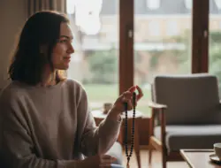 Japa Meditation mit Mala: Ihr Weg zu innerer Ruhe und tiefem Fokus