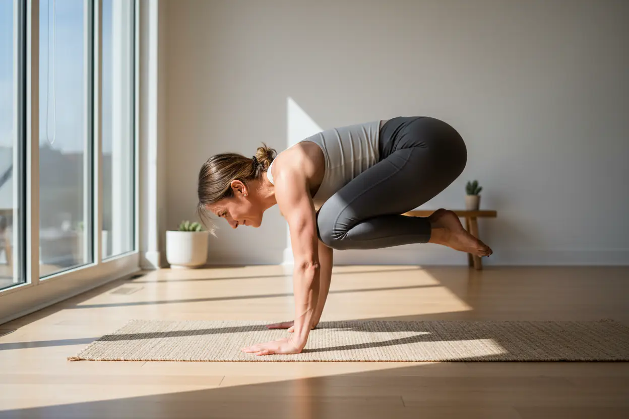 kakasana kraehe dein guide zur yoga armbalance 1