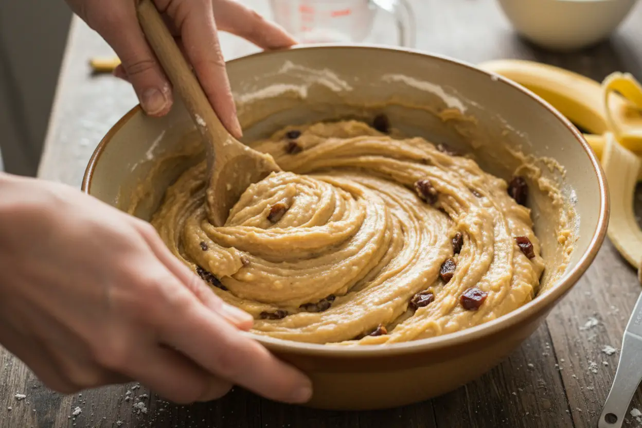 veganes dinkel vollkorn bananenbrot einfach gesund lecker 2
