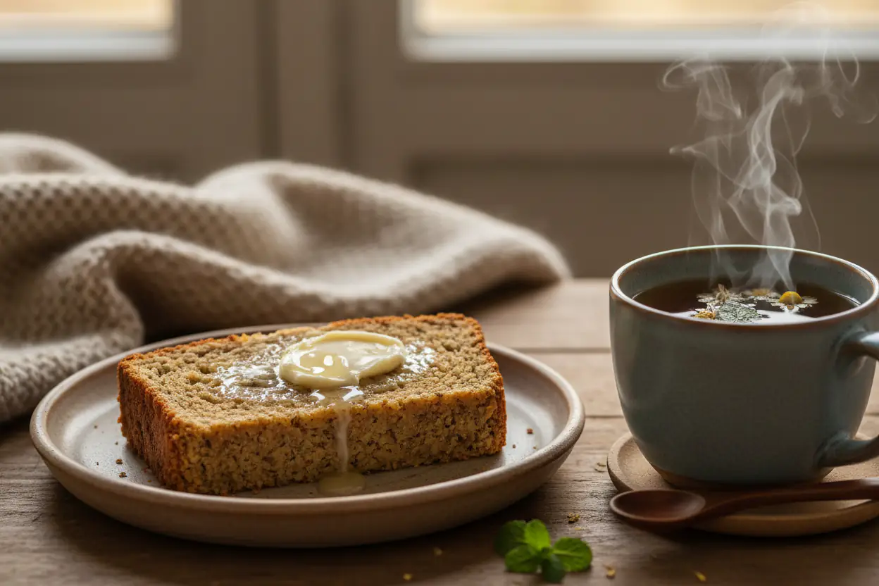 veganes dinkel vollkorn bananenbrot einfach gesund lecker 4