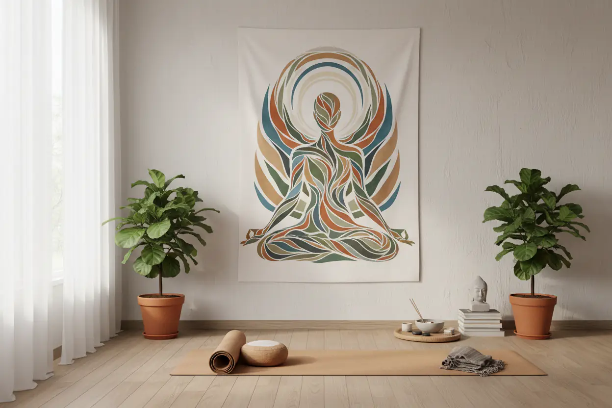 yoga poster inspiration und harmonie fuer deinen persoenlichen raum 1